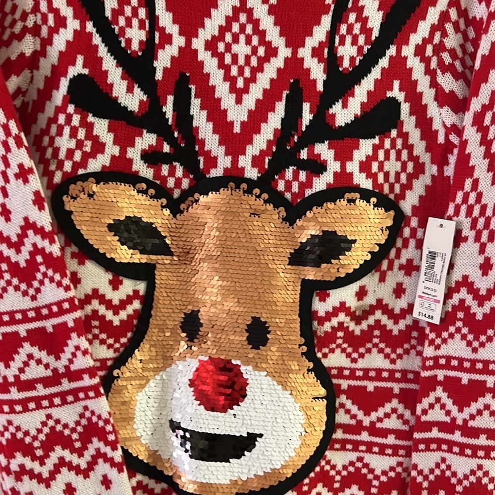 No Boundaries Christmas Sweater - Picture 2 of 4